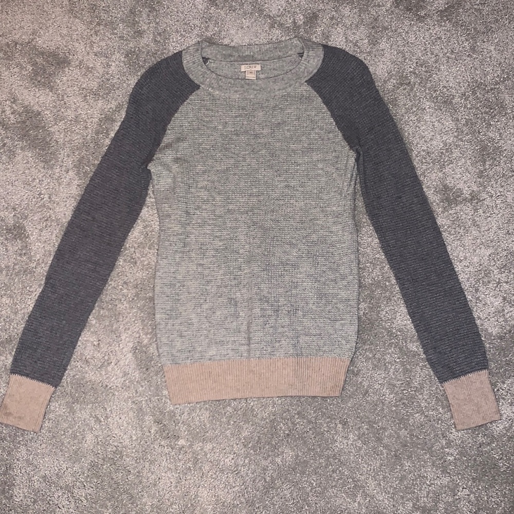 J.Crew color block sweater